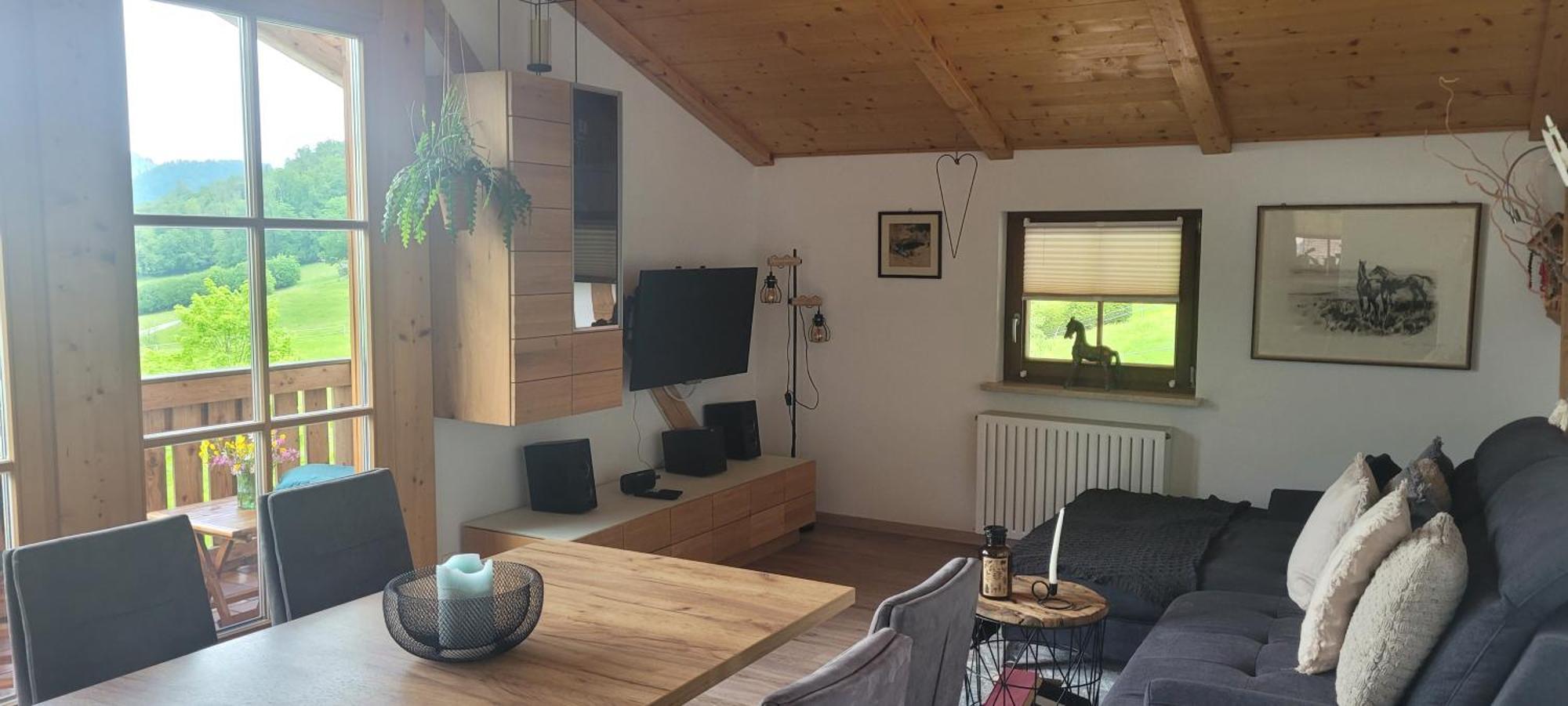 Apartment Bergblick Lohnerlehen 马克特谢伦贝格 外观 照片